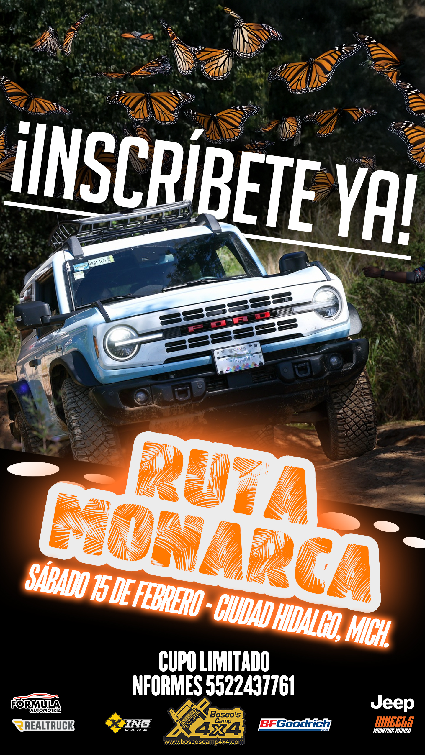 Ruta Monarca BV-Boscos Camp 4x4 2025