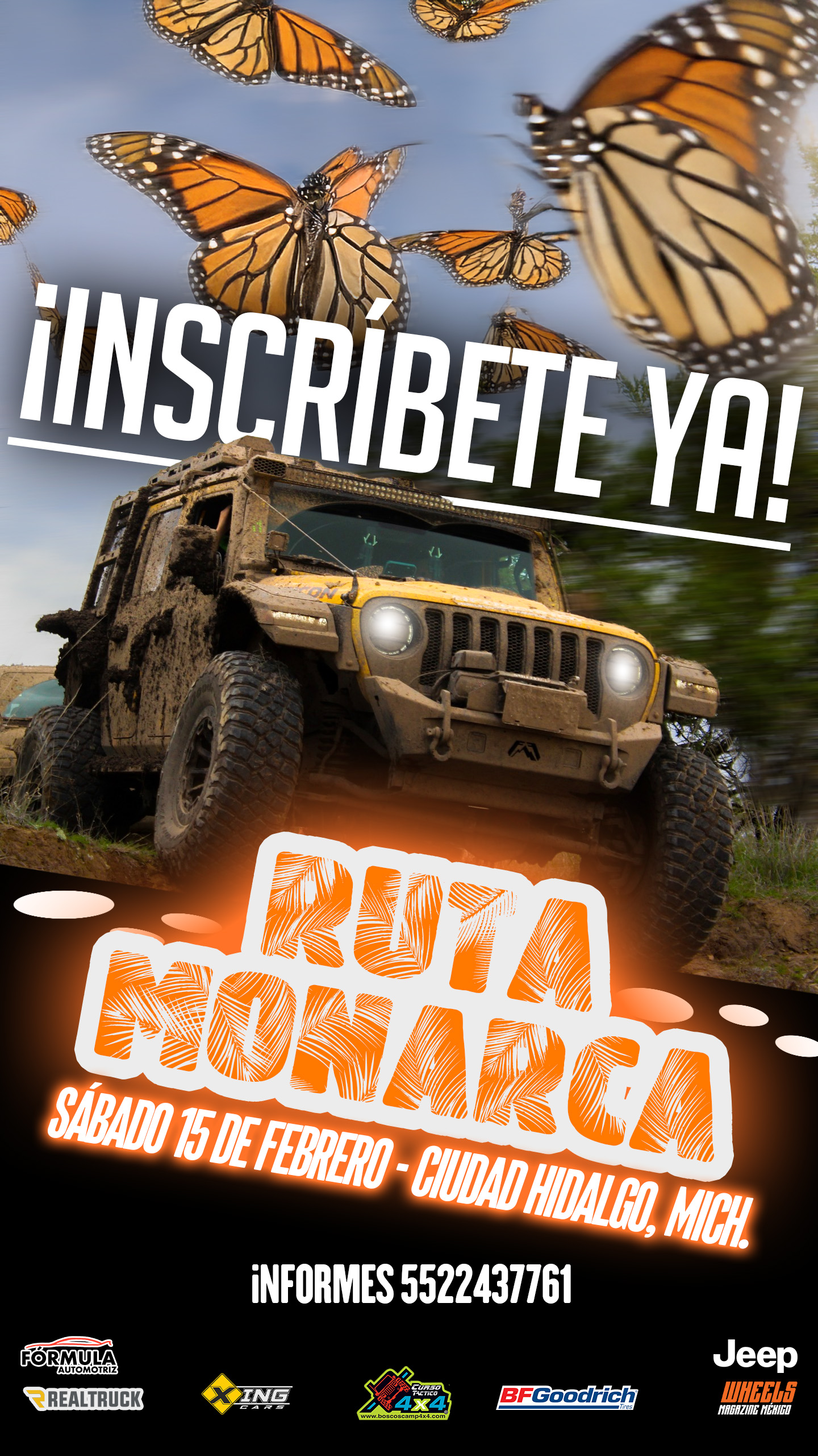 Ruta Monarca JV-Bosco's Camp 4x4 2025