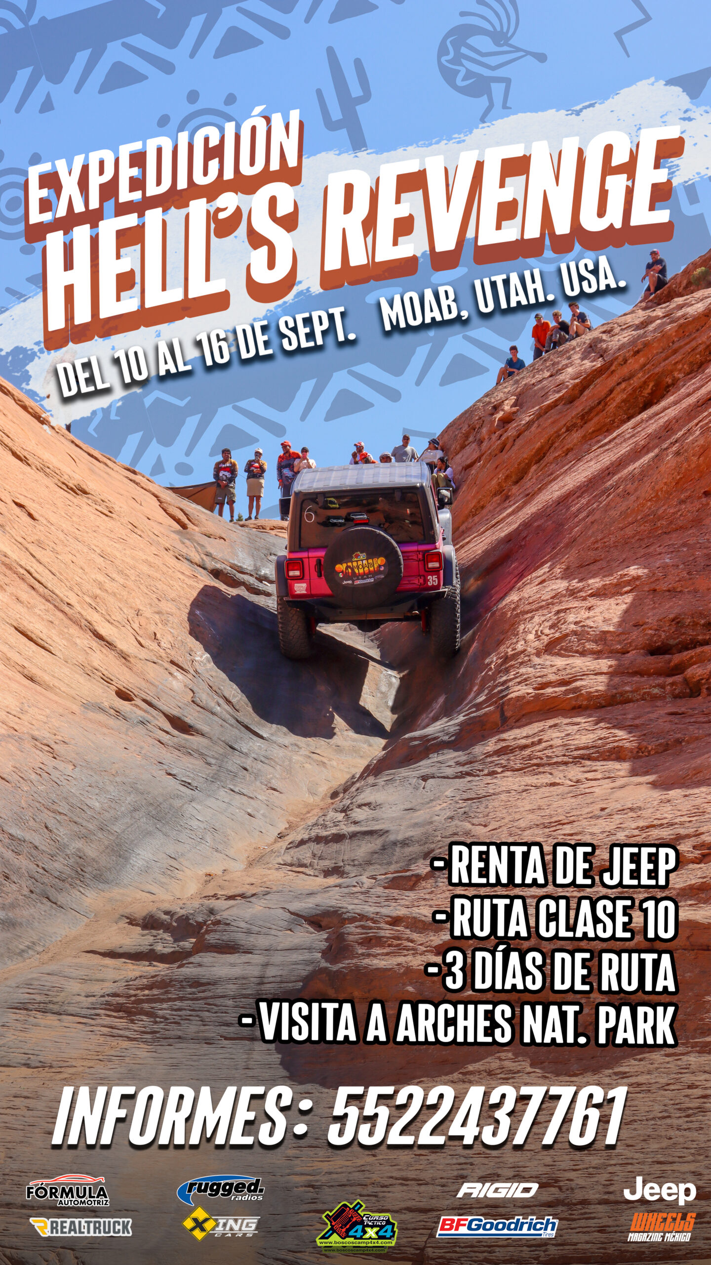 Moab 2025 - Rutas Boscos Camp 4x4