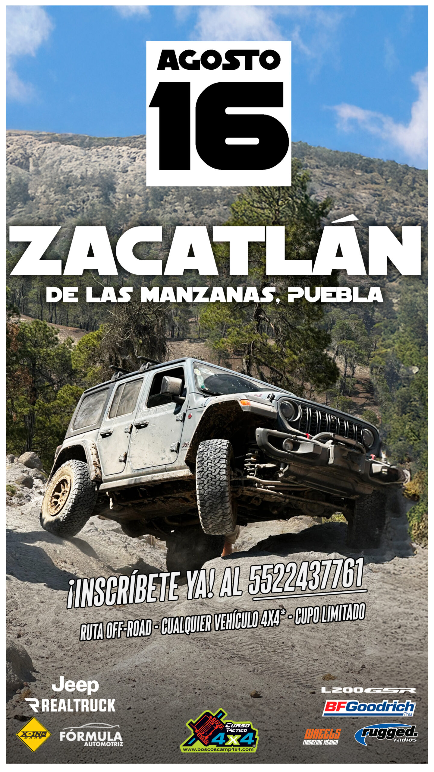 Zacatlán de las Manzanas - Jeep - Agosto - Bosco's Camp 4x4.com
