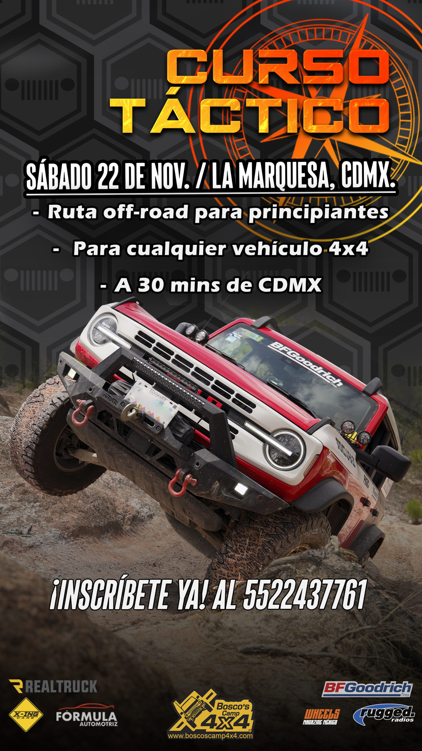 Curso Táctico Bronco - Boscos Camp 4x4