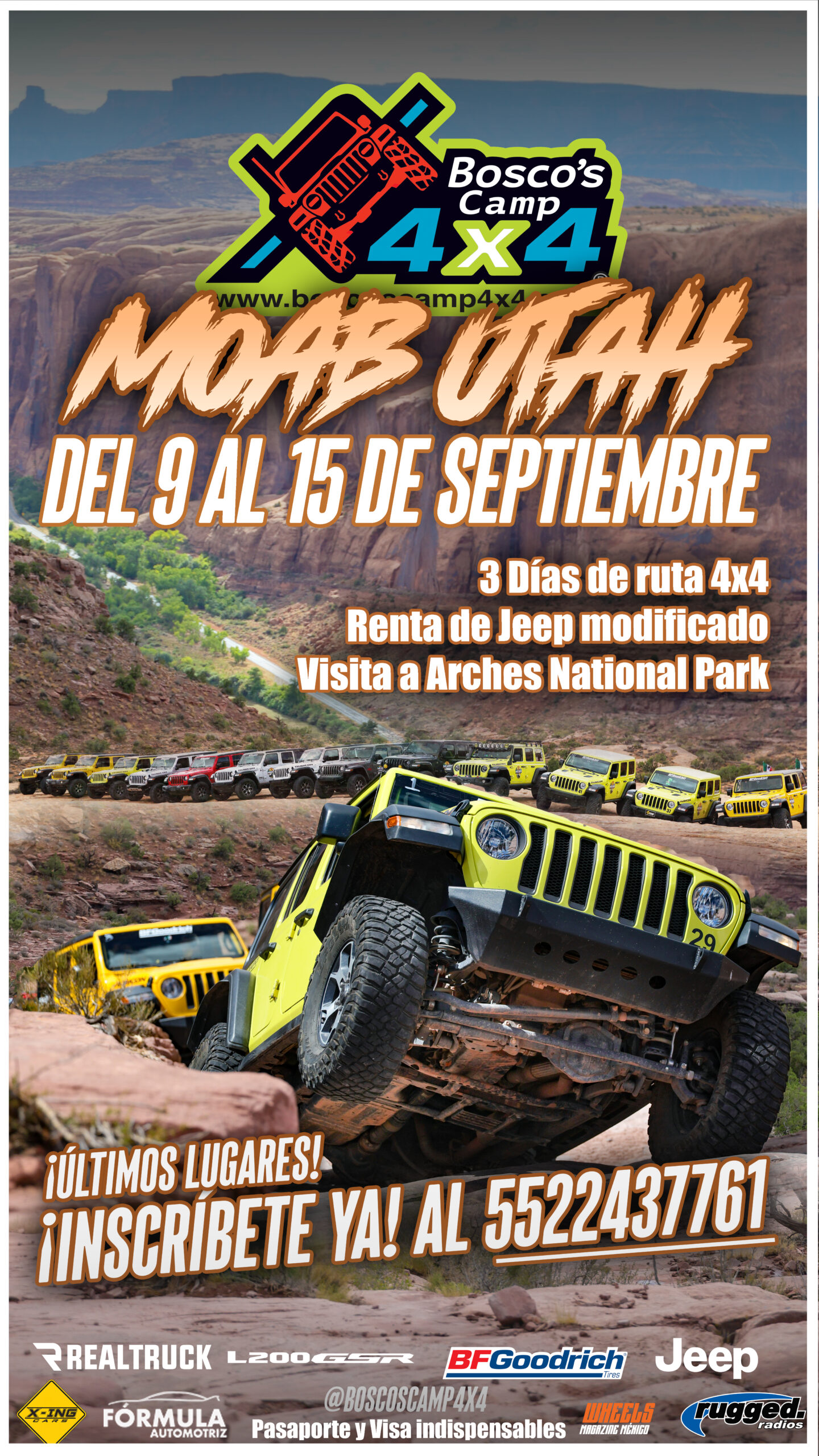 Moab últimos lugares